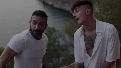 NAKEDSWORD Muscular Justin Jett Fucked Giuspel After Rimjob