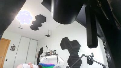 Caught cheating on my boyfriend on Nest camera! Homemade amateur real boyfriends - fake setting!!