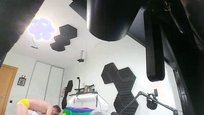 Caught cheating on my boyfriend on Nest camera! Homemade amateur real boyfriends - fake setting!!