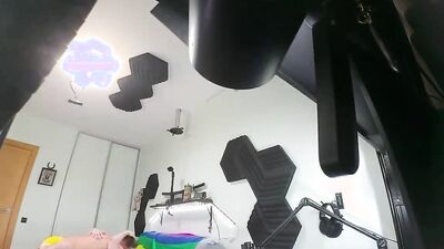 Caught cheating on my boyfriend on Nest camera! Homemade amateur real boyfriends - fake setting!!