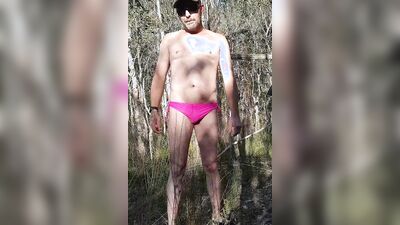 Hot Pink Bikini Bushwalk