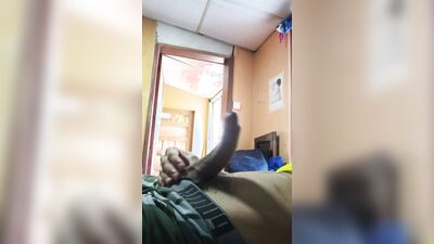 big cock of man masturbating uncensored