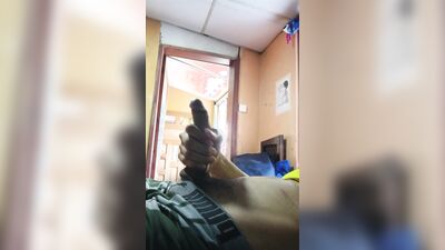 big cock of man masturbating uncensored
