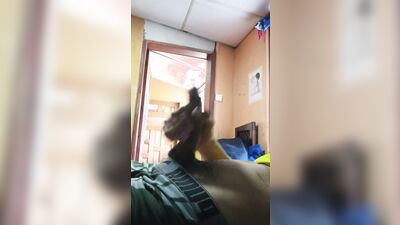 big cock of man masturbating uncensored