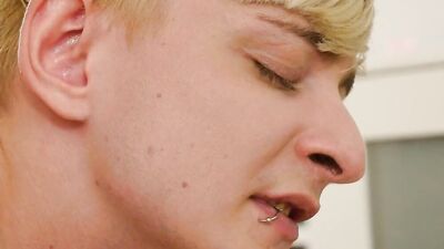 Tom Finally Has Little Blond Nathan Right Where He Wants Him, Which Is on His Massage Table