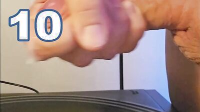 Record Huge Loads : 10 pulsating = 10 cumshots