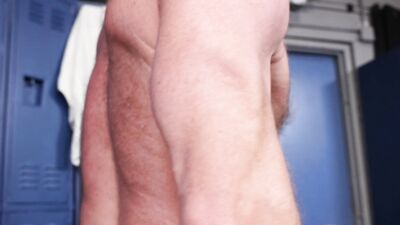 Big Hunk Shoves His Pierced Cock Into A Giant Butt