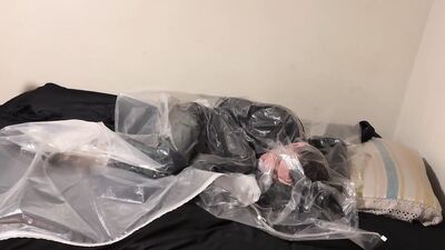 Jul 21 2024 - BreathVac Fun with my leather straitjacket and vest