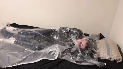 Jul 21 2024 - BreathVac Fun with my leather straitjacket and vest