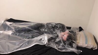 Jul 21 2024 - BreathVac Fun with my leather straitjacket and vest