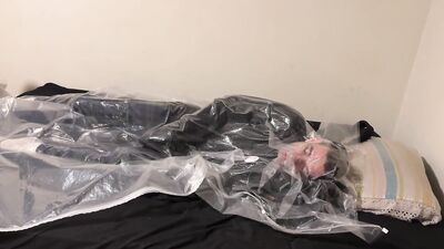 Jul 21 2024 - BreathVac Fun with my leather straitjacket and vest