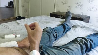jerking with lube