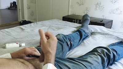 jerking with lube