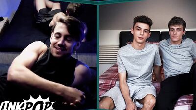 Callum And Cole Flip Fuck Each Other While Horny Stud Dante Colle Enjoys The Show - TWINKPOP