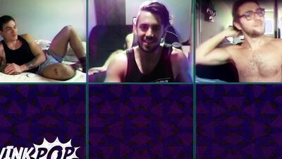 Group Virtual Jerk Off With Dante Colle, Luis Rubi, Calvin Banks, Johnny Hill, Elijah Wilde Rhyheim Shabazz - TWINKPOP