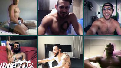 Group Virtual Jerk Off With Dante Colle, Luis Rubi, Calvin Banks, Johnny Hill, Elijah Wilde Rhyheim Shabazz - TWINKPOP