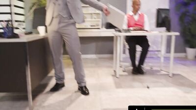 HETEROFLEXIBLE - Horny Dakota Payne Buttfucks Pervert Subordinates Zario Travezz & Jkab Ethan Dale