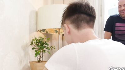 SOUTHERNSTROKES Twink Josh Cavalin Loves Stepdad Dave London Hard Cock