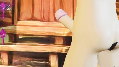 Elf Twink Outdoors Anal Toy Fun