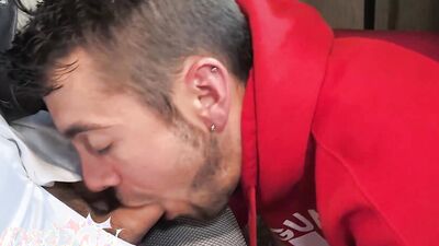 Sneaky Dante Colle Gets Extra Horny While His Boyfriend Nic Sahara Gives An Interview For A Job - TWINKPOP