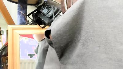 undress big belly nd flat penis