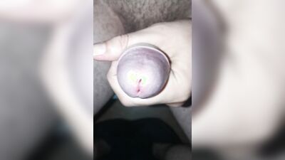 Edging a bit... hard cum is the result