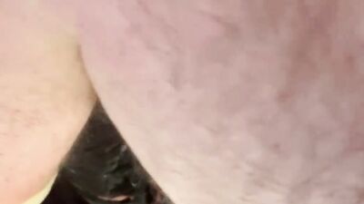Sloppy sissy cocksucker getting that nut