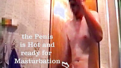 Showering and Hump Masturbation