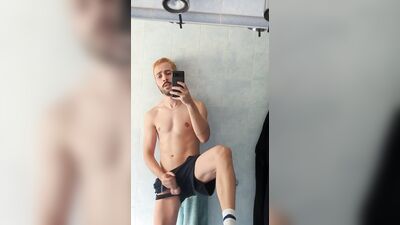 blonde Italian masturbation