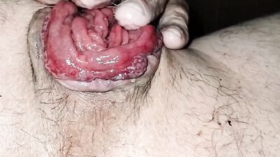 Big Wet Prolapsing AssCunt - part I