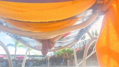 Big Manly Bear Cums All Over Town Shooting His Cum Anywhere He Can