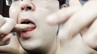 Cumming And Eating own Cum Compilation 2