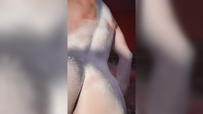 Cuerpo y harina arte que fascina