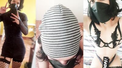 TrapyAle twink locked in a room to suck cock on his knees