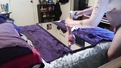 HUGE PAINAL DILDO IN ASS ON LIVE CAM