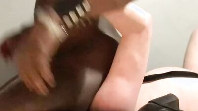 BDSM Scenes: Black Daddy Delivers XXL Muscle Butt Facial