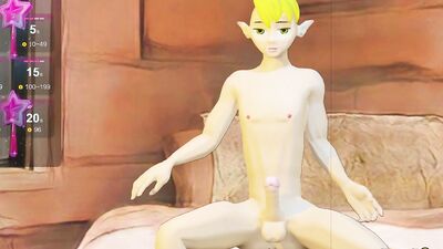 Elf Twink Jerking with Vibrating Butt Plug - Cody Elf