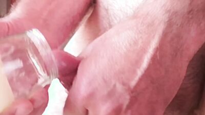 Cicci77 masturbates Pedro for more than 70 minutes and in the end.... Super mega cumshot with more than 10.5gr products for collection
