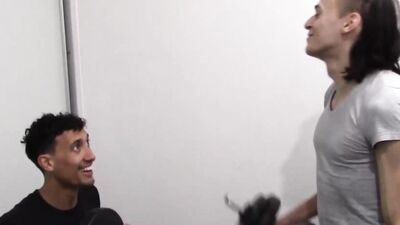 Handsome Jamie Raw Breeds Kaleb After Cock Sucking