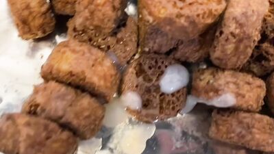I poured semen on some sweets and it was delicious.