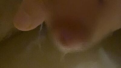 I filmed the ejaculation from underwater