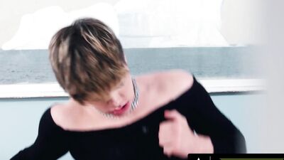 HETEROFLEXIBLE - Hung Hunk Manuel Skye DOMINATES Misbehaving Femboy's Bubble Butt