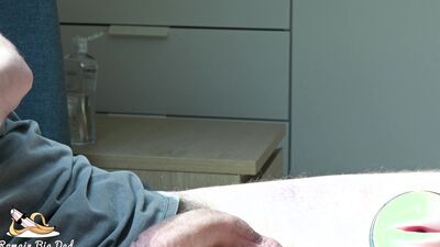 Very long jerk-off session with my favorite fleshlight, I end up with intense cumshot on clothes