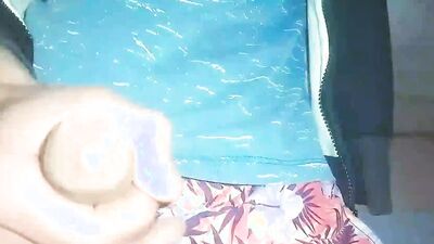 Hot sexy handsome boy masturbating and cumming fast