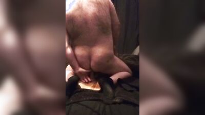 I peg myself while my wife is out