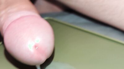 Compilation of me edging multiple cumshots closeup and 2160p from my uncut white cock