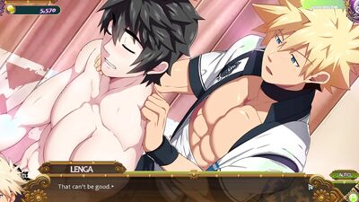 Huge cock in ass - Lenga Valentine x Tomoki - Part 01 - Full service gameplay