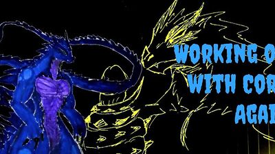Working out with a Kaiju....Again? (M4M) (ASMR)