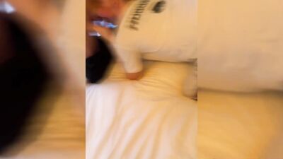 19yr old Newbie Throats Monster Cock