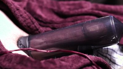 Cock pump with cum shot finish